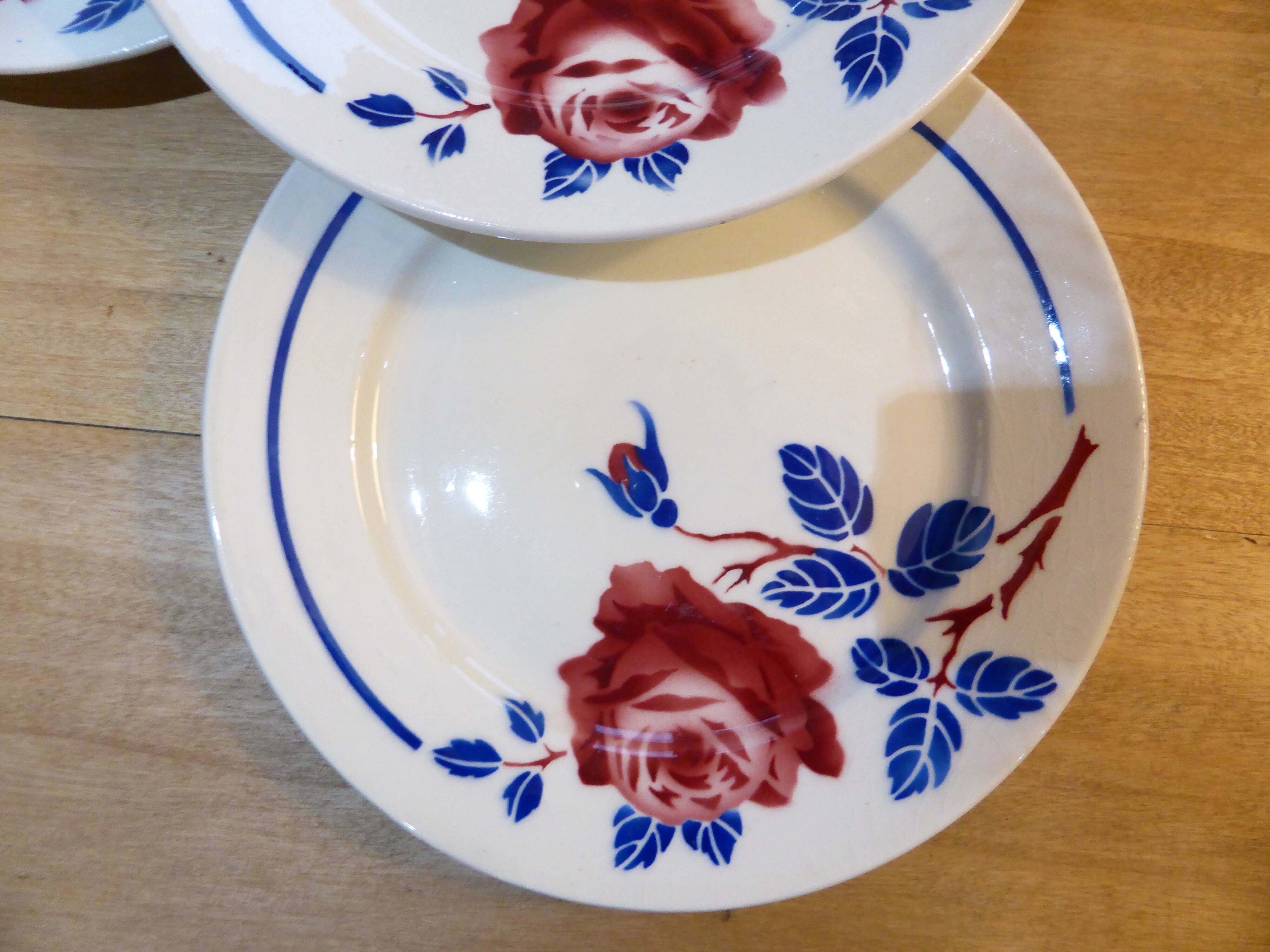 4 flat plates K-G model Chantal