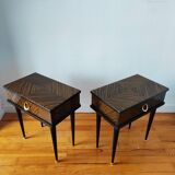 Pair of vintage bedside tables 1965