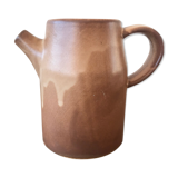 Signed sandstone pitcher