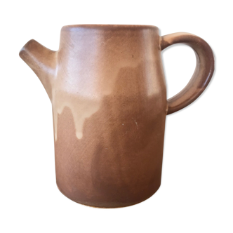 Signed sandstone pitcher