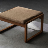 Set of 2 lounge chairs and one footrest by Borge Mogensen for Fredericia Denmark 1960’s