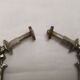 Old furniture handle drawer door fish dolphin pendant