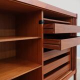 1950s mid-century teak storage cabinet bar F.lli Proserpio