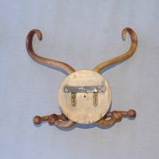 Coat and hat rack THONET with two esses