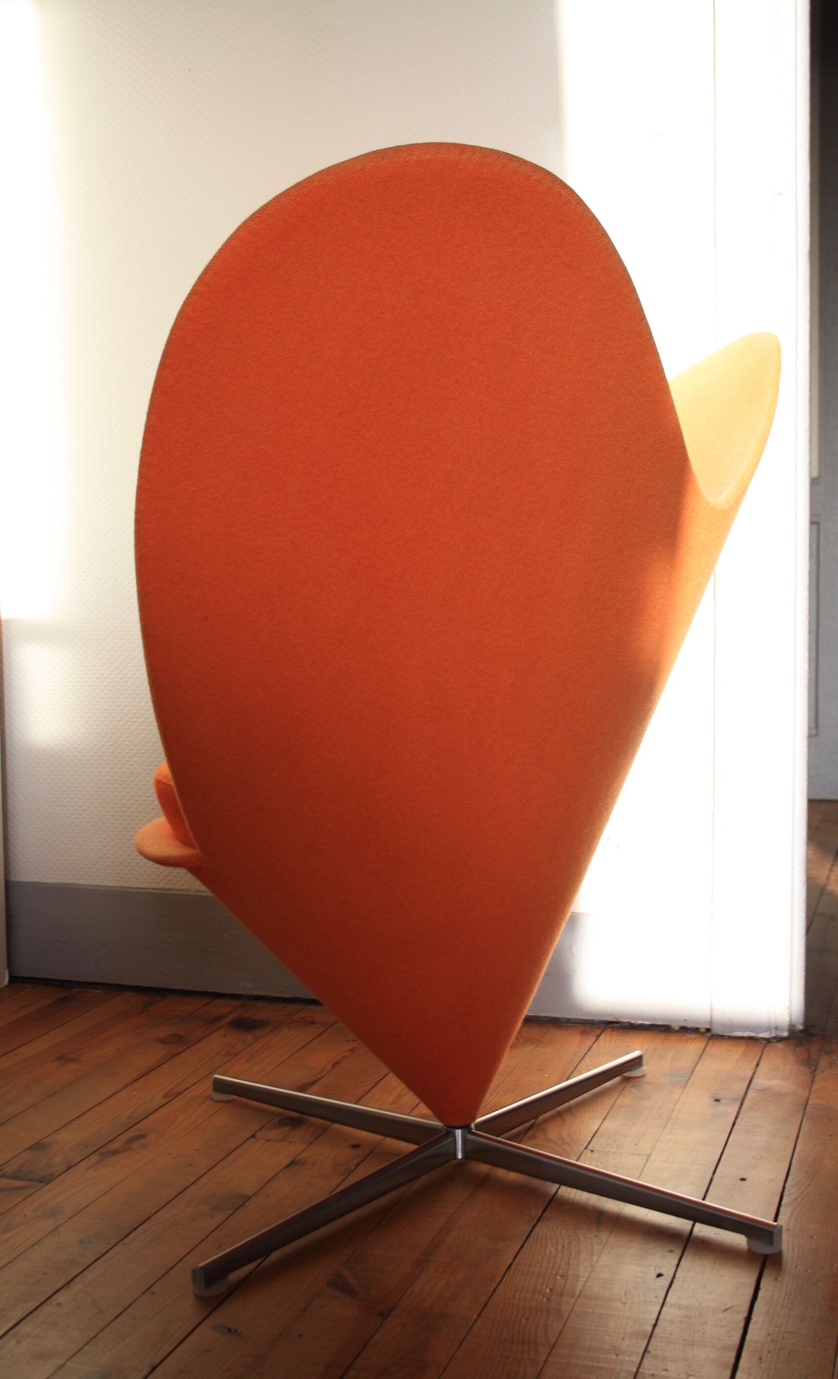 Heart Cone Chair by Verner Panton for Vitra