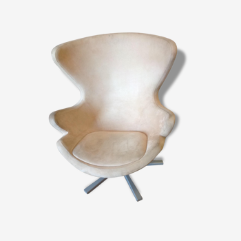 Ivory flesh egg chair design