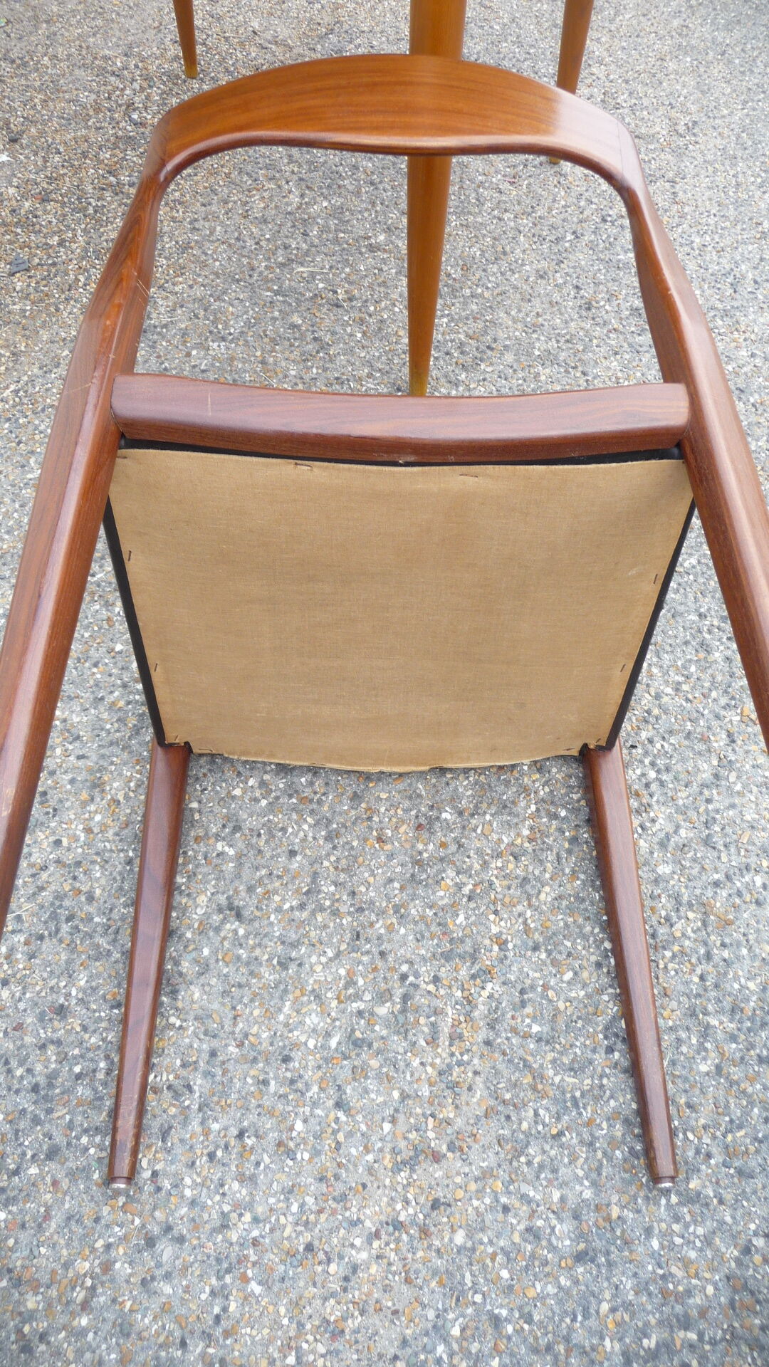 4 scandinavian chairs 50/60