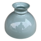 Antique glass lampshade