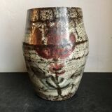 Vase Gustave Reynaud & Jean Derval atlelier le mûrier Vallauris 1960