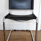 Chaise design Breuer modèle B33, édition des années 80