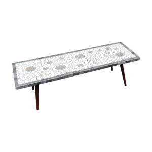 table basse vintage céramique