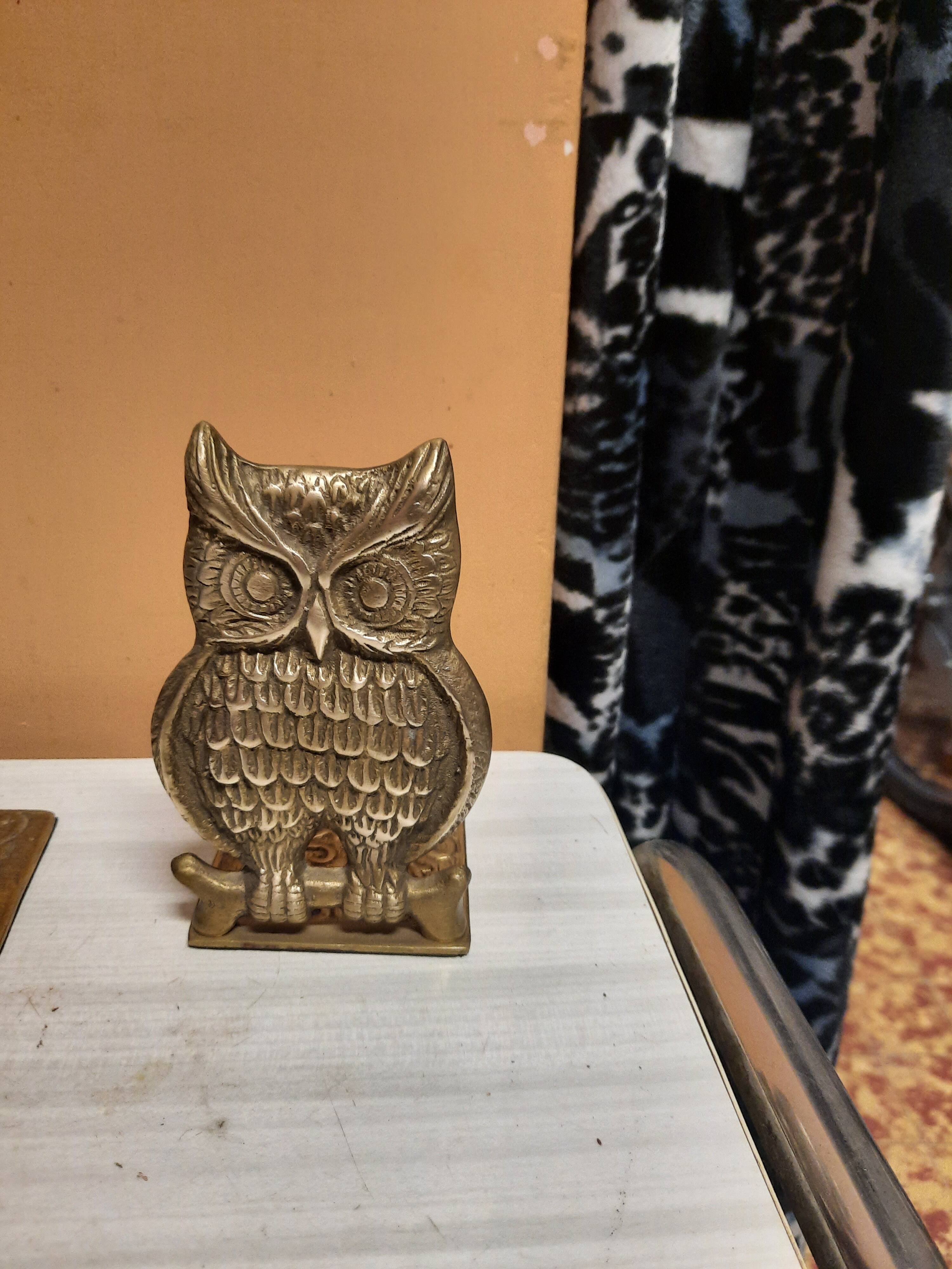 Owl bookends
