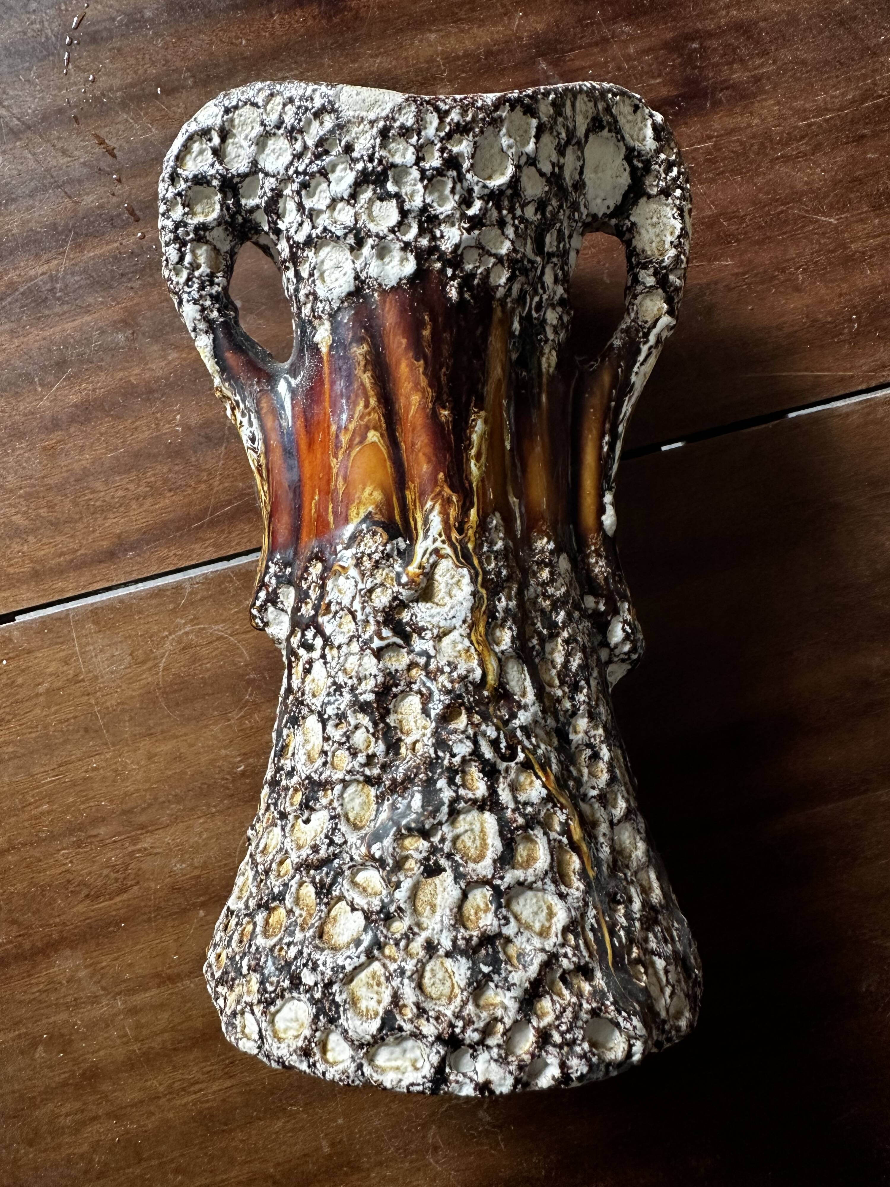 Fat Lava Vallauris vase H 24 cm