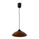 Conical lacquered metal suspension
