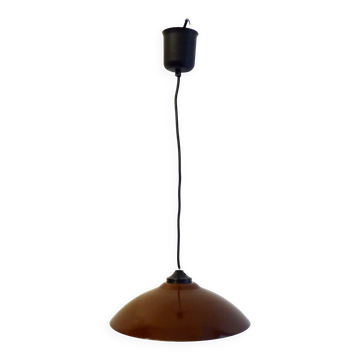 Conical lacquered metal suspension