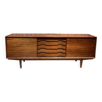 Rosewood sideboard signed Henry Rosengren Hansen for Dyrlund, 1960s