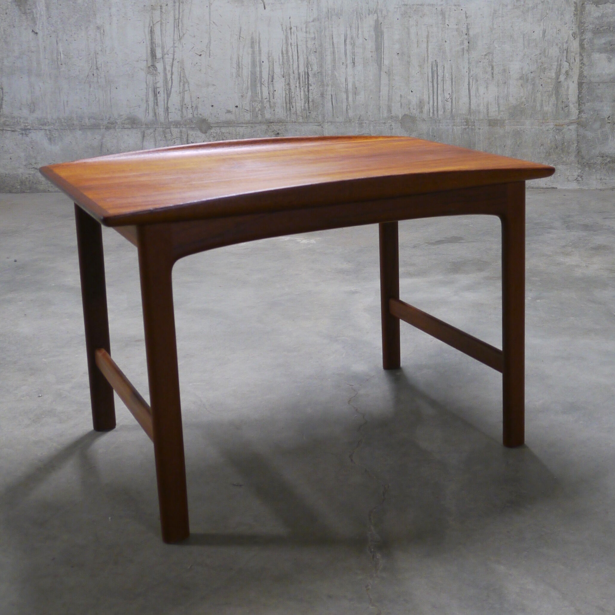 Scandinavian Teak Sofa Beside Table by Folke Ohlson, 1960s