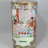 Pot à crayon chinois en porcelaine
