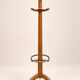 Freestanding coat rack – Art Deco style – Solid beech – 1940s