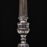 Antique Silver plated France church candle sticks 1850s