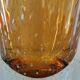Blown glass vase bubbled from a glassworks in Poland