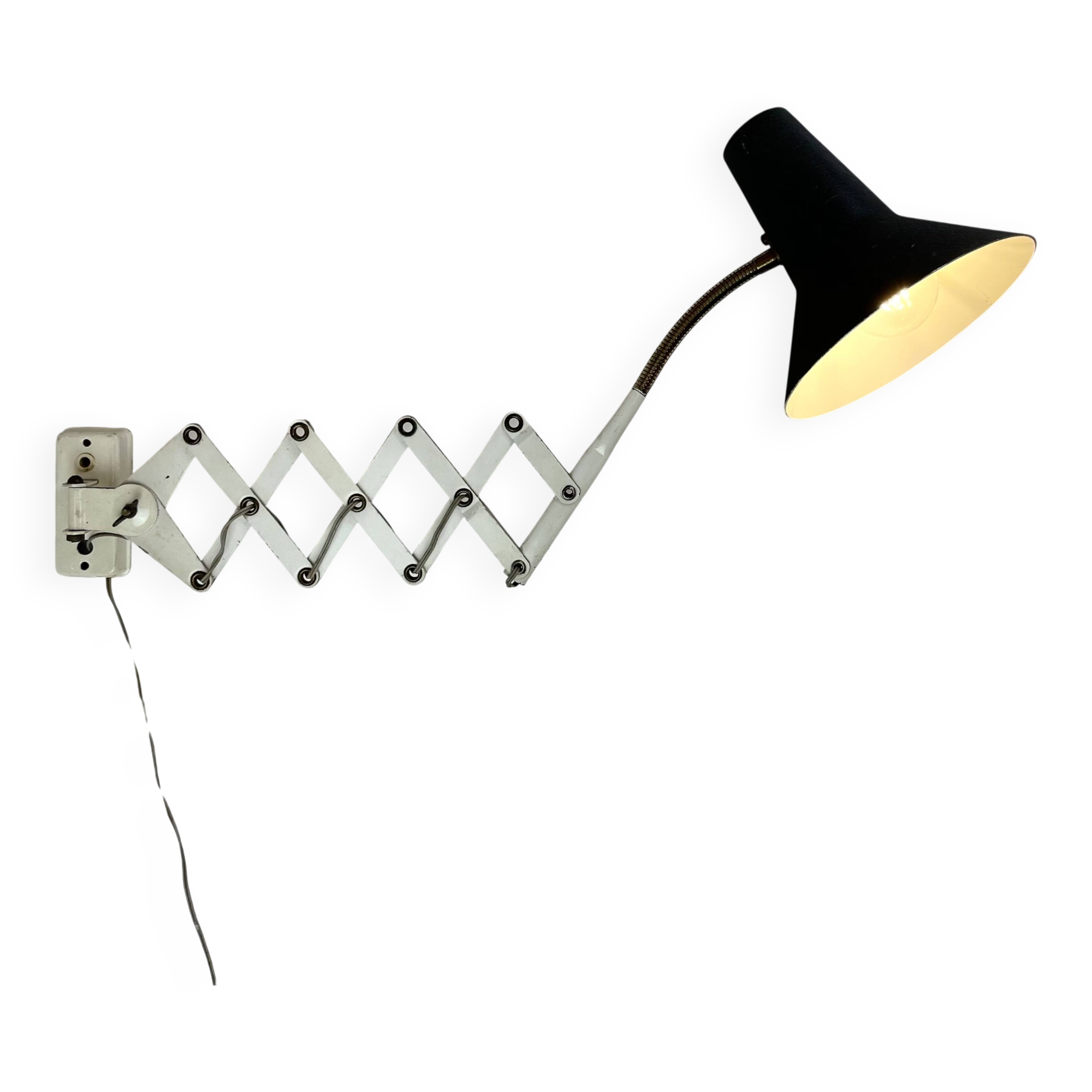 Scissor Wall Lamp att. to Hala Zeist, 1960s