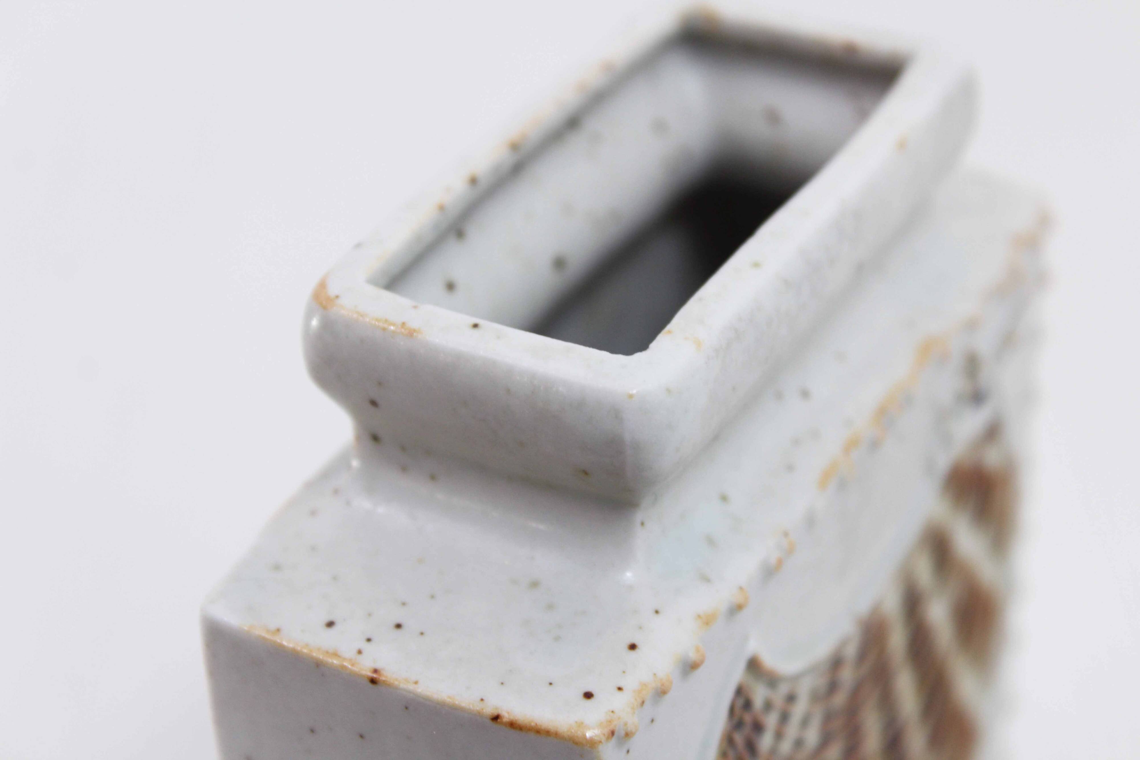 Scandinavian ceramic vase 1970