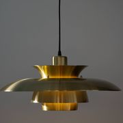 Danish vintage pendant lamp Lyskaer by Bent Nordsted, 1980s