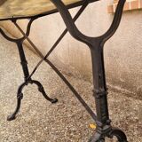 Marble top bistro table