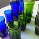 Colored glassware