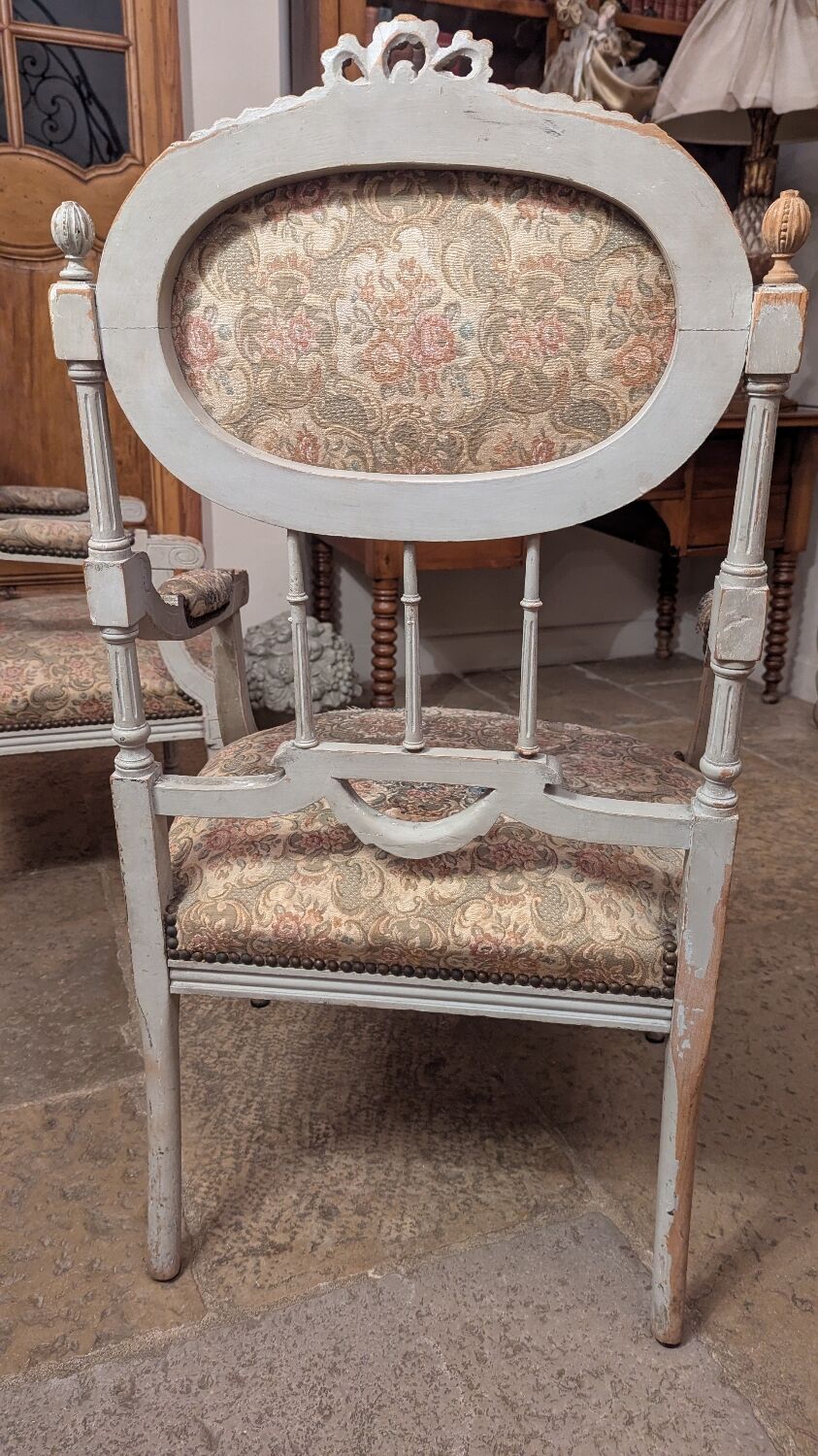 Pair of Louis XVI armchairs