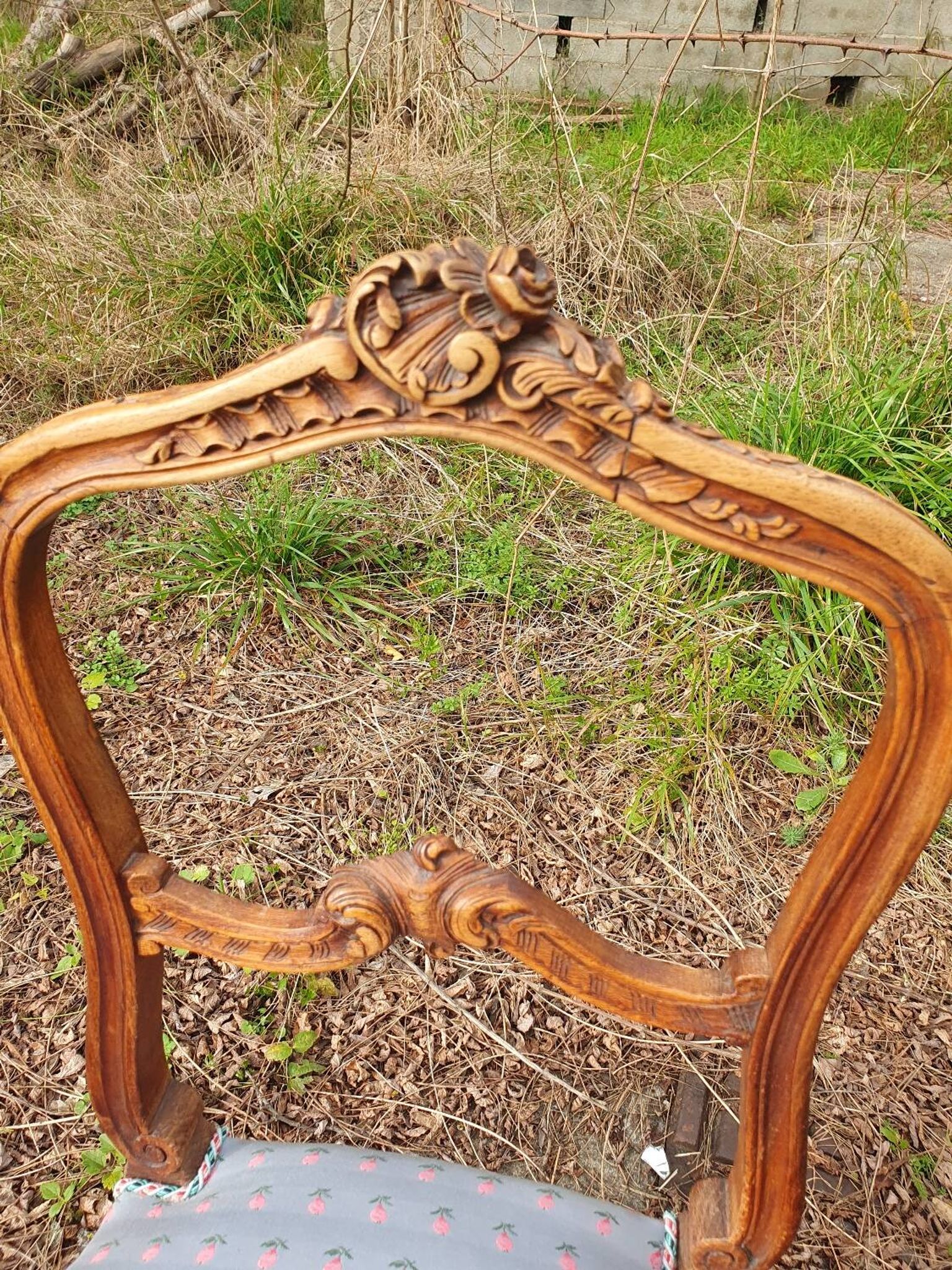 Paire de chaises Louis XV