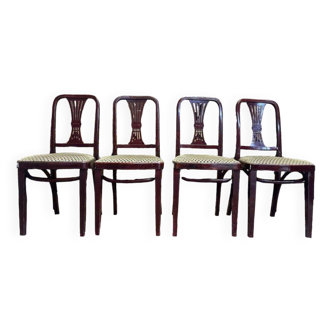 Suite de 4 chaises bistrot thonet numéro 78