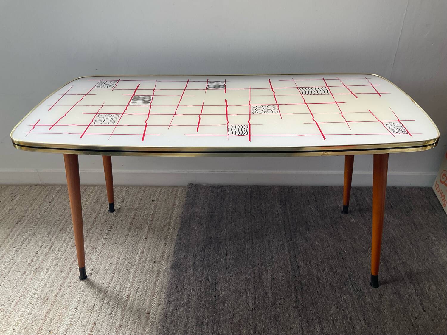 Table basse, années 60-70