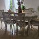 Cherry table Louis XV Shabby
