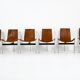 Model 3LC T Chairs by William Katavolos for Laverne International, 1952