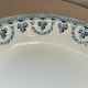 Old hollow dish in Ironstone with blue decoration by Amand & Hamage Santiago.