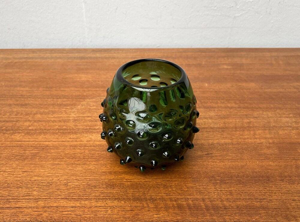 Czech glass vase from the mid-century by Frantisek Kondella for Prachen, 1960s