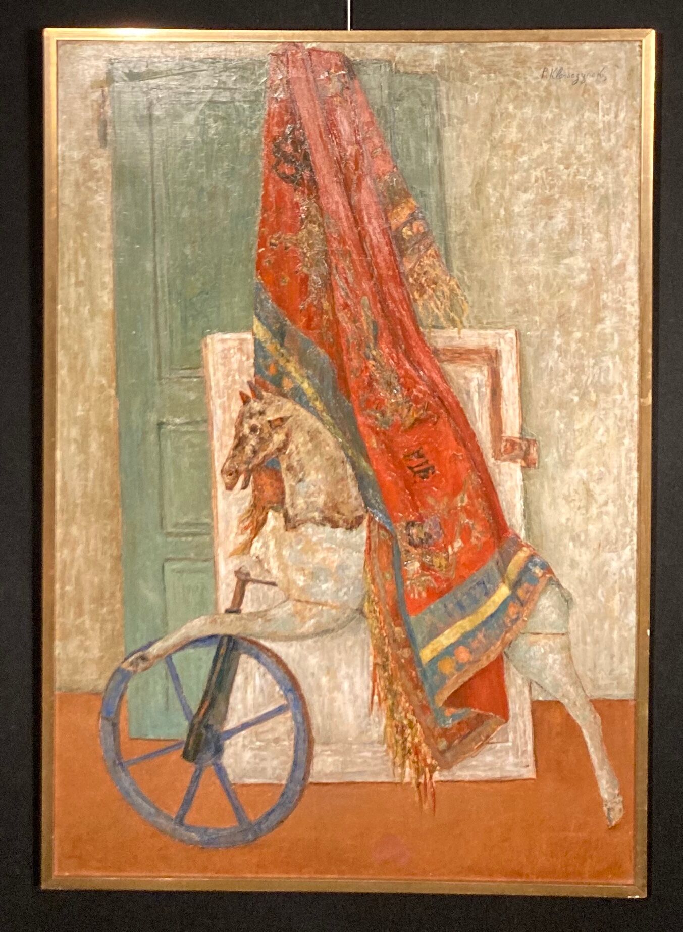 Large painting by Pierre Klemczynski