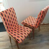 Pair of chairs with Scandinavian design