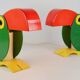 Original Enea Ferrari Toucan lamp 1970