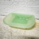 Opaline soap dish