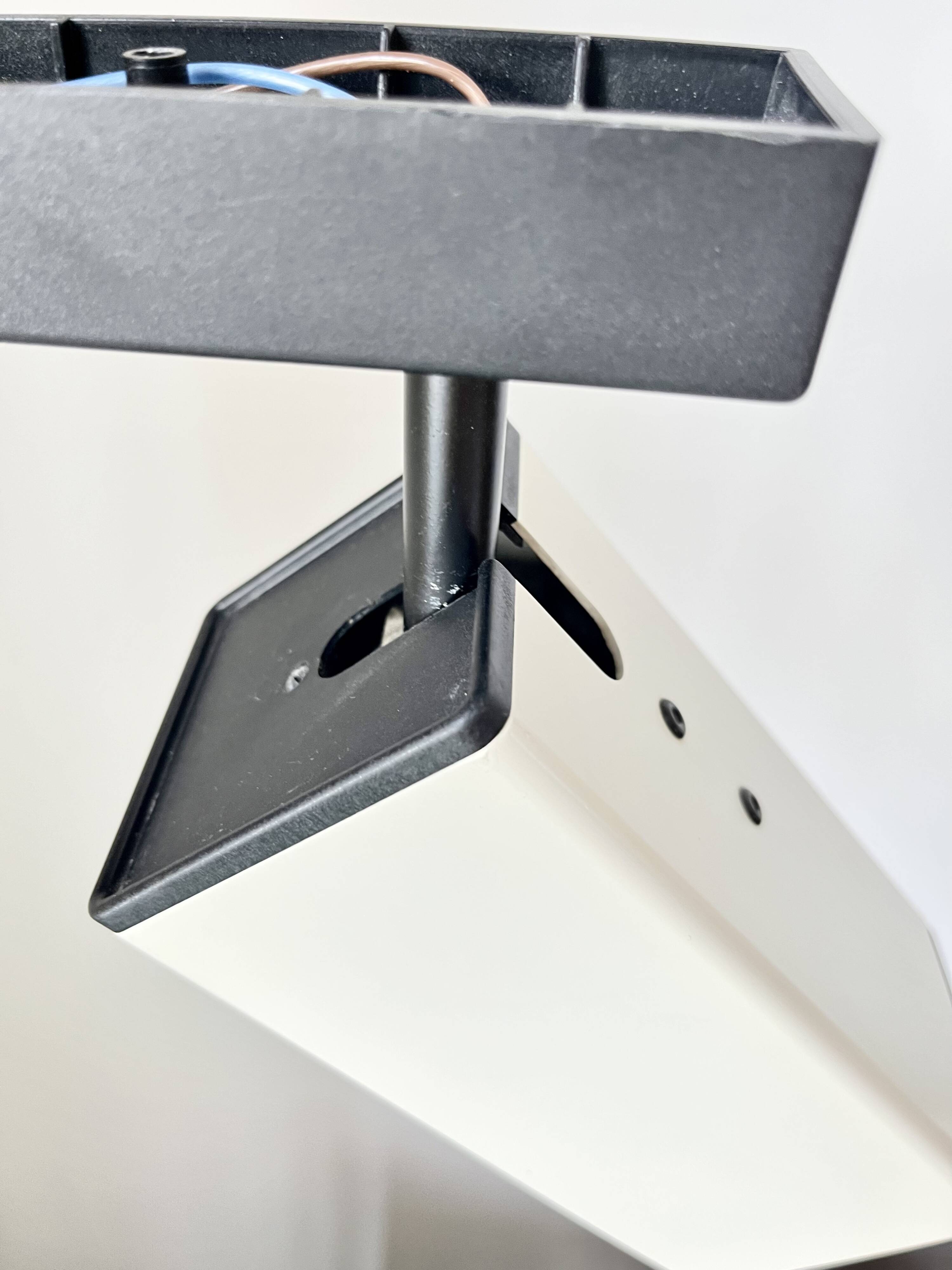 Vintage 1980s Wall or Ceiling Lamp with Two Adjustable Parallelepiped Light