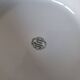 Set of 6 Limoges porcelain soup plates, decorated with gold 24