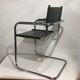 70s Italian leather armchair