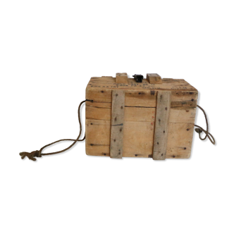 Former ammunition crate