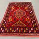 Tapis turc occidental vintage oriental 192x127 cm tapis moyen tribal
