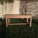 Solid oak farmhouse table