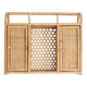 Etagère vintage en rotin