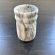 Grey marble vase